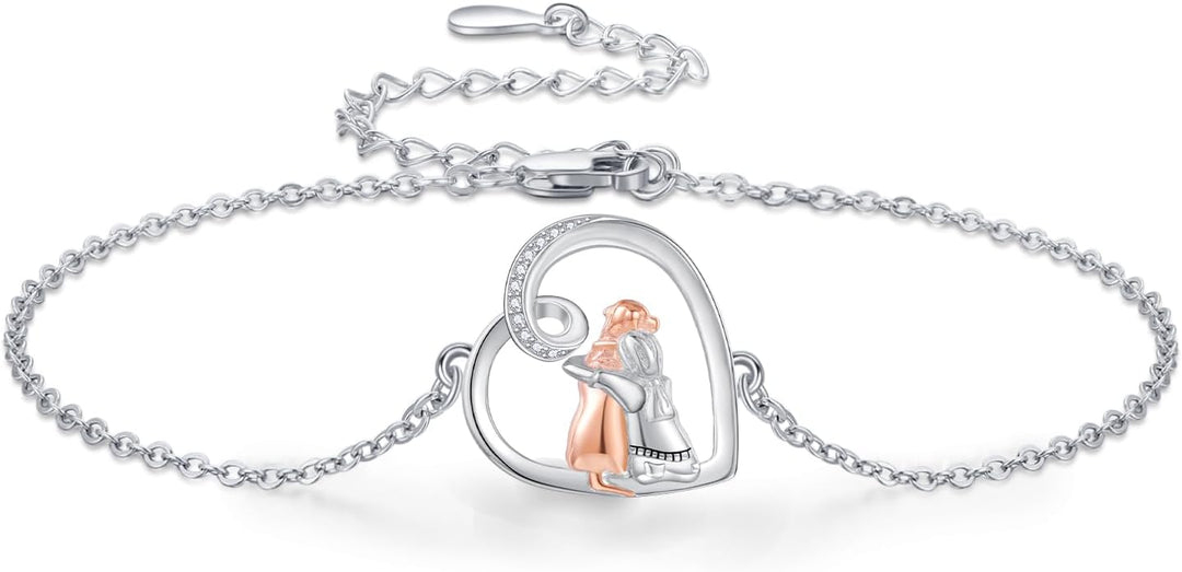 צמיד חברות עם נושא כלב מתכוונן