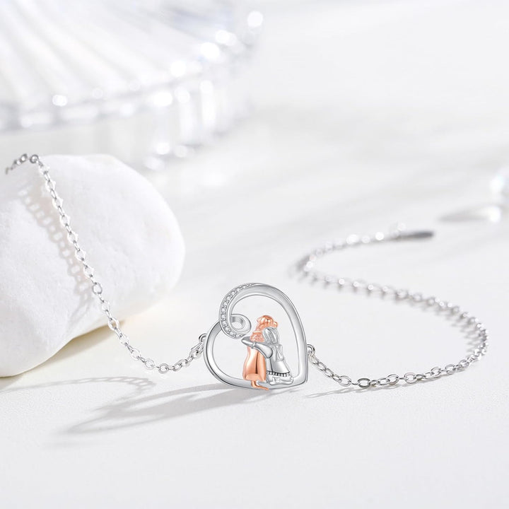 צמיד חברות עם נושא כלב מתכוונן